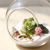 Chinese Orchid Porcelain Mini Flower Vase