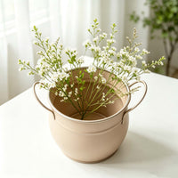 Retro Dual Ear Iron Flower Bucket