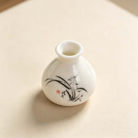 Chinese Orchid Porcelain Mini Flower Vase